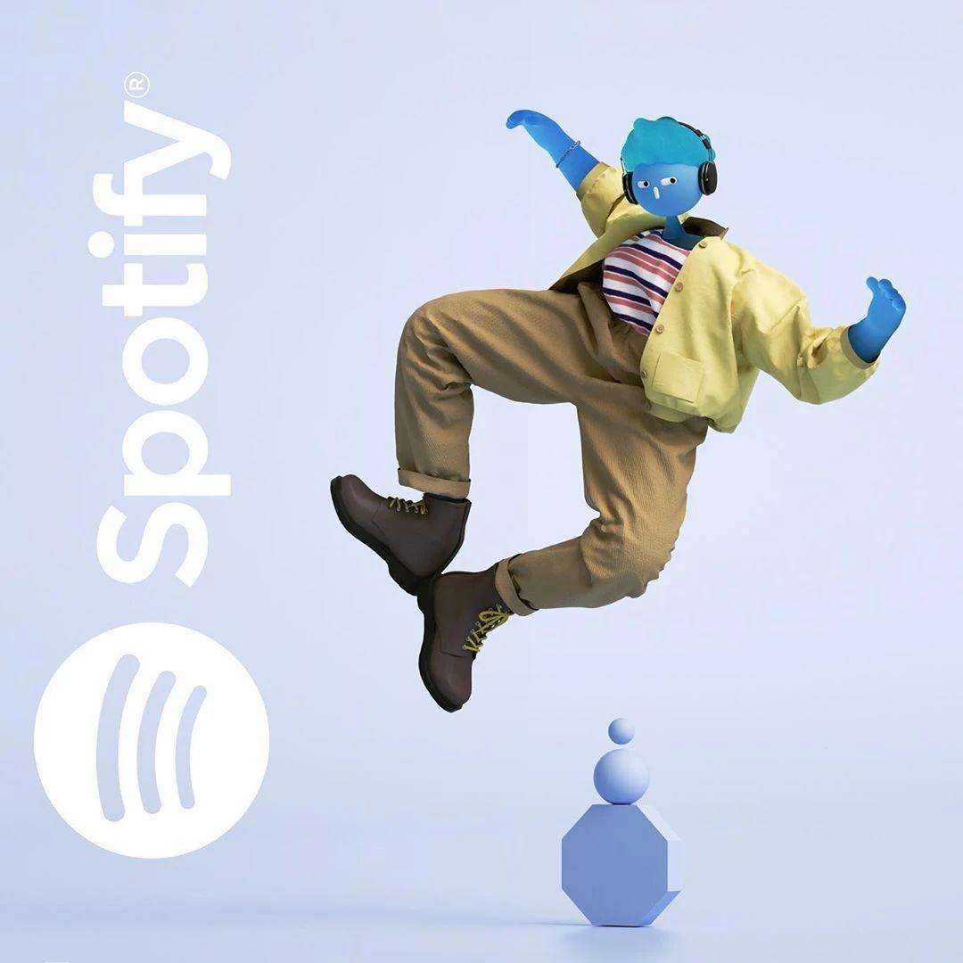 Cabeza Patata情侣设计师强强联手：女生平面插画，男生3D设计