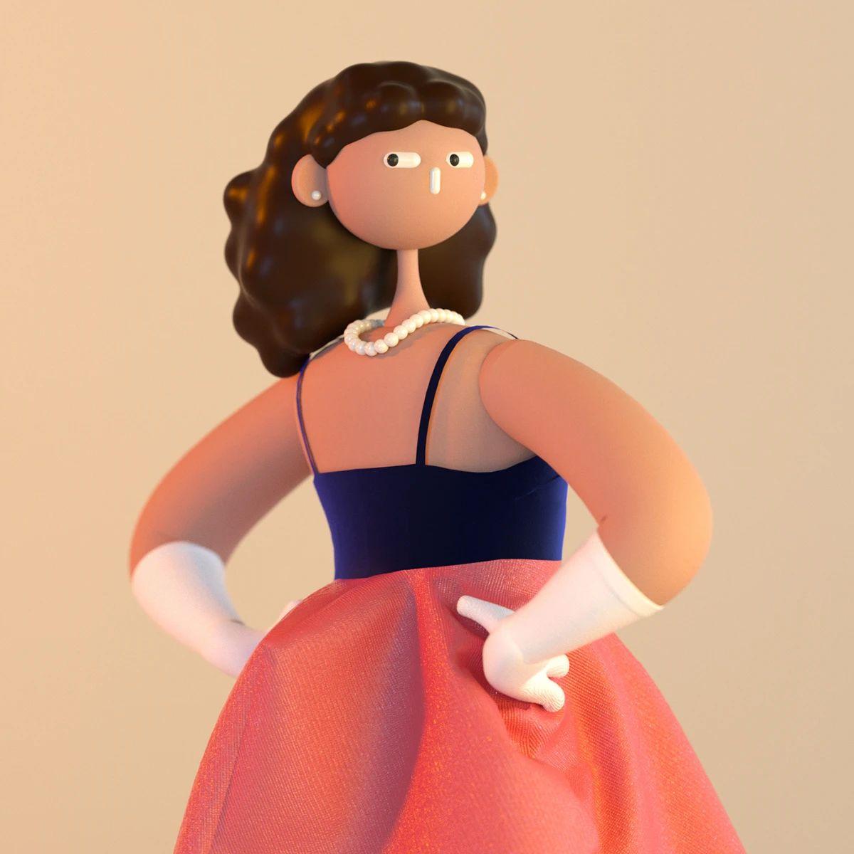 Cabeza Patata情侣设计师强强联手：女生平面插画，男生3D设计