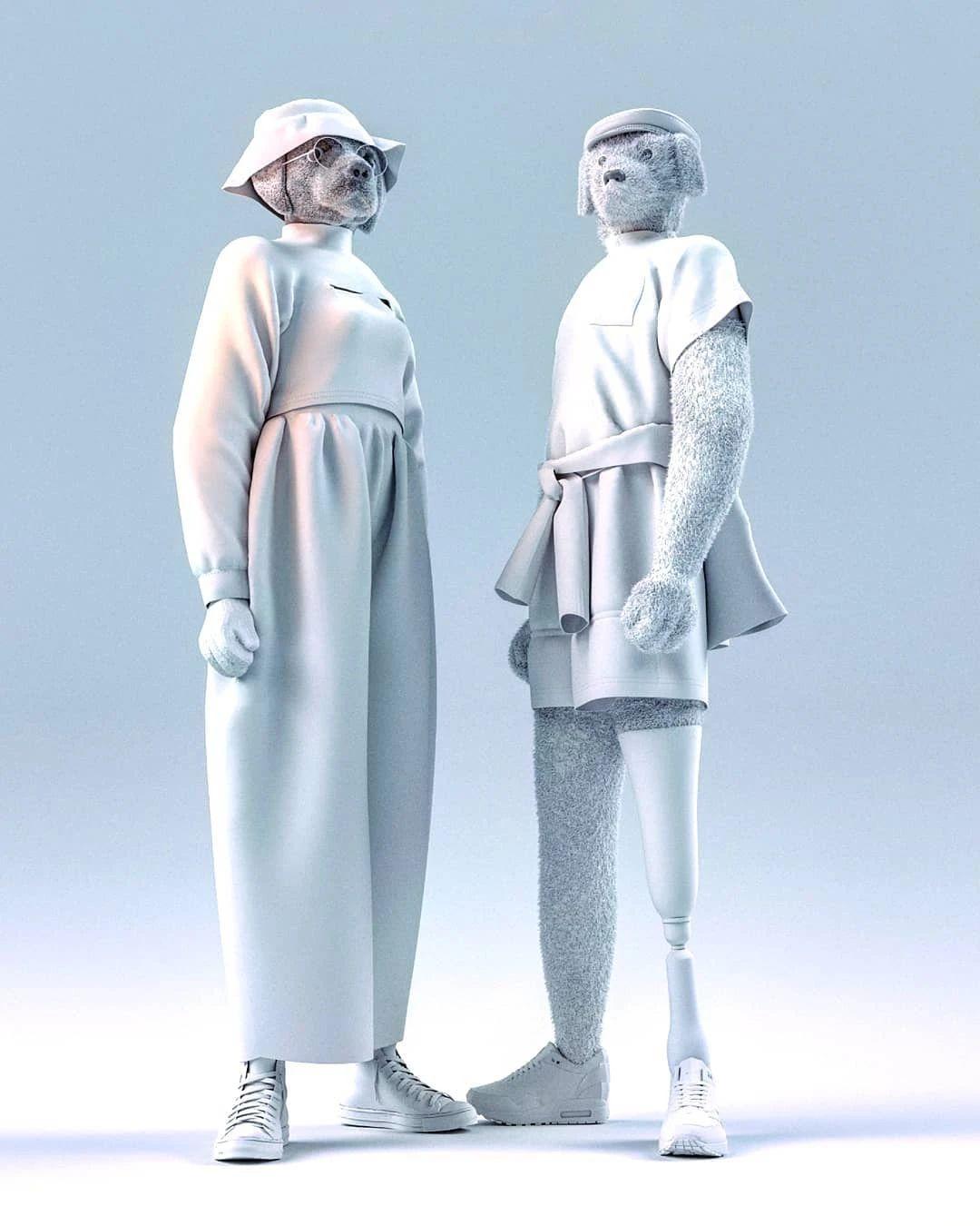 Cabeza Patata情侣设计师强强联手：女生平面插画，男生3D设计