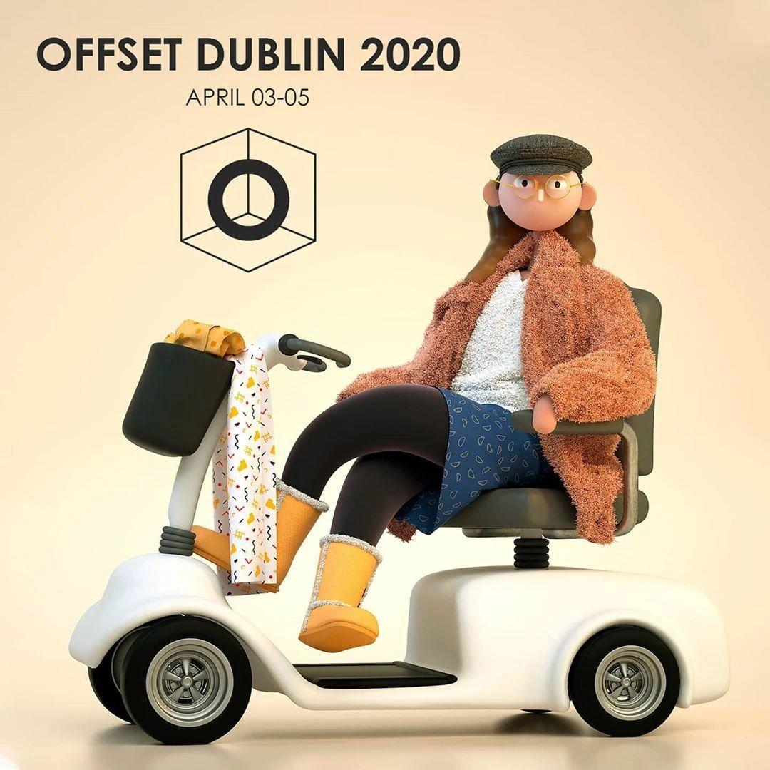 Cabeza Patata情侣设计师强强联手：女生平面插画，男生3D设计