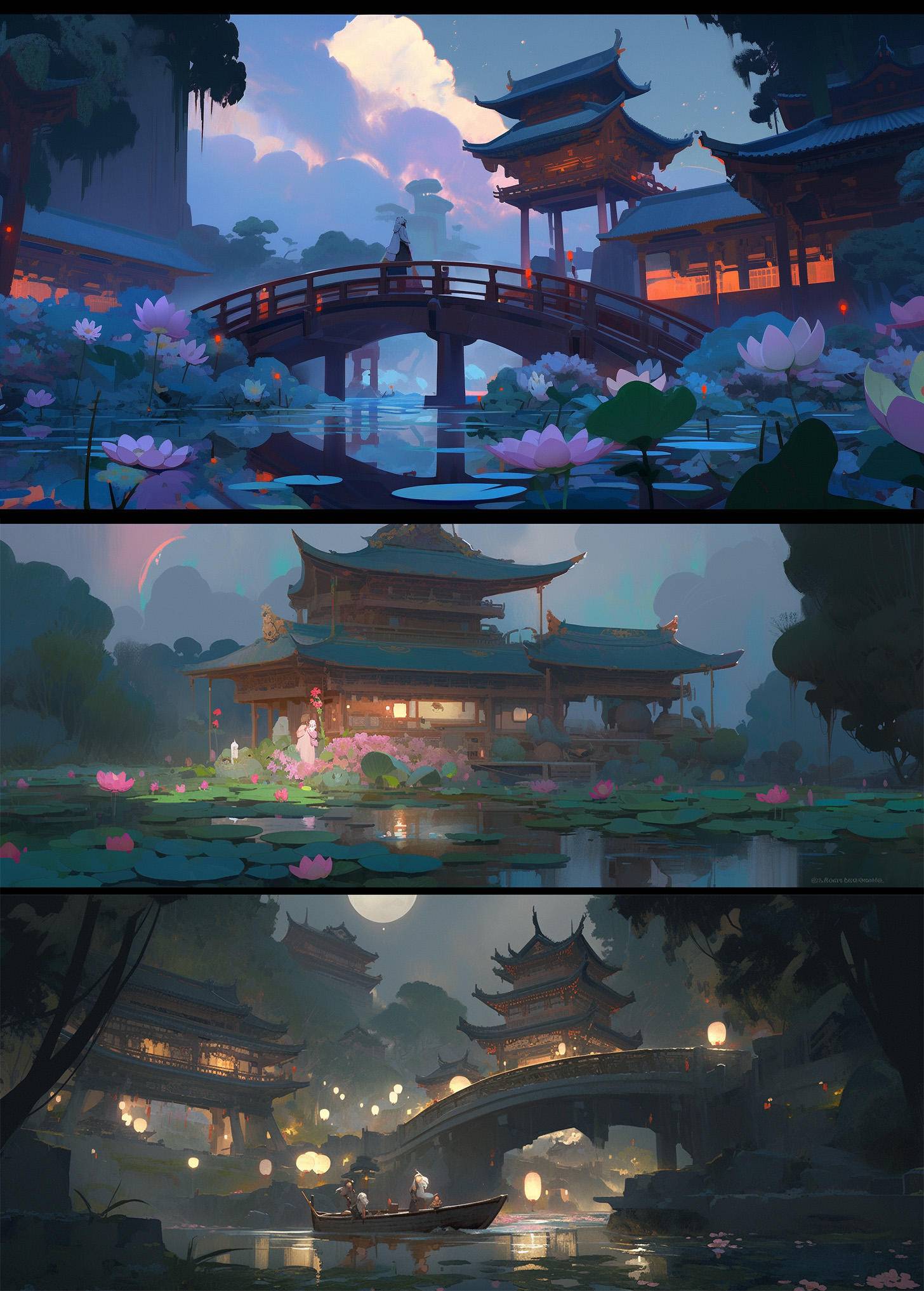 用AI进行辅助虚拟屏背景设计