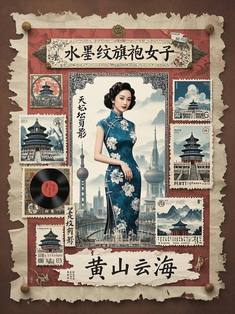 AI生成创意文字风格海报（附提示词）